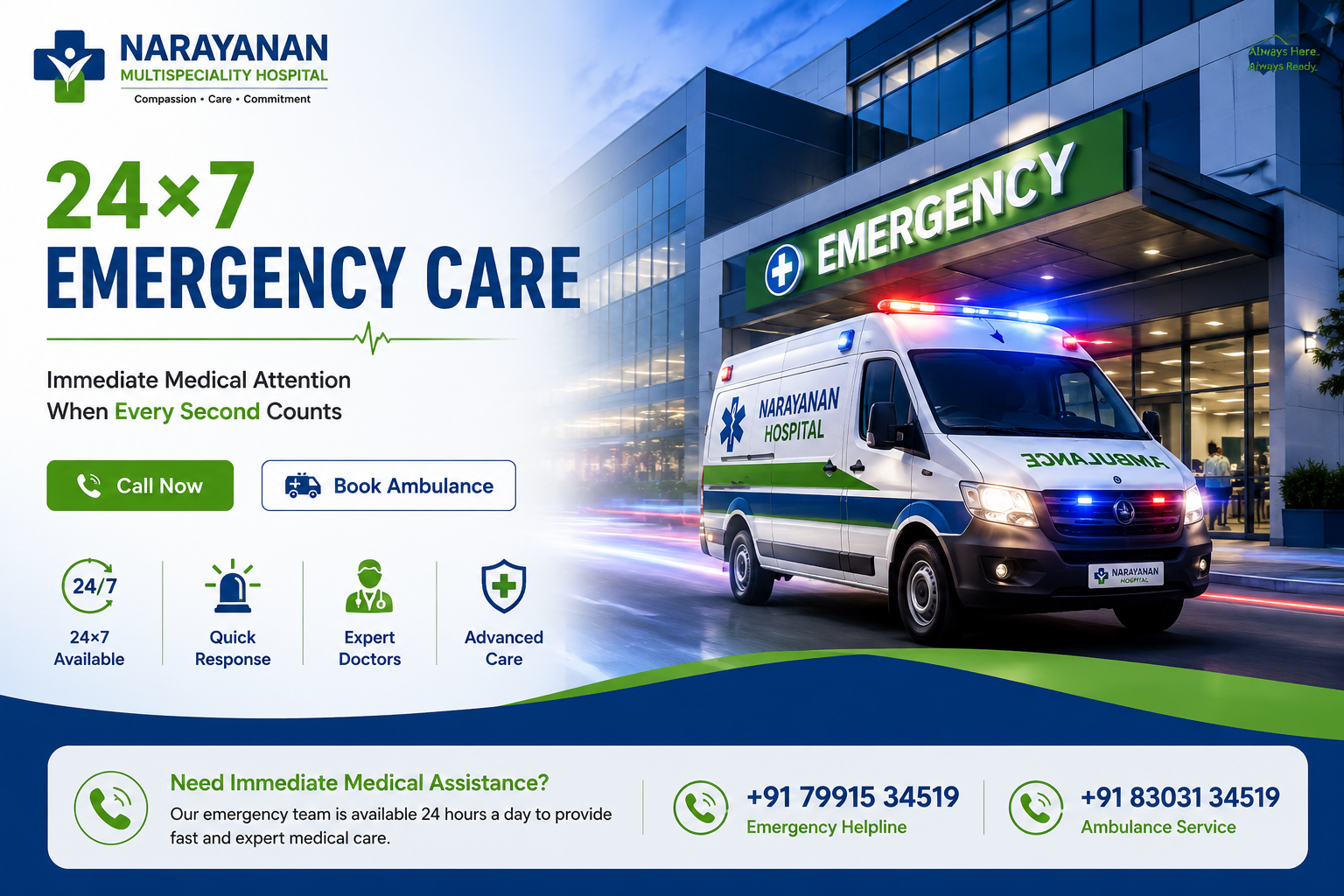 24x7 Emergency Care